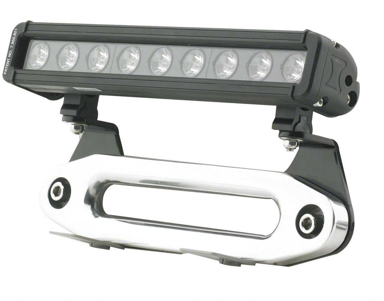 SmittyBilt Standard Aluminum Hawse Fairlead 2809 - Just Jeeps