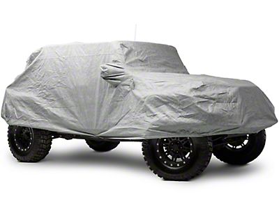 Smittybilt Jeep Wrangler Full Climate Car Cover 835 (07-18 Jeep 