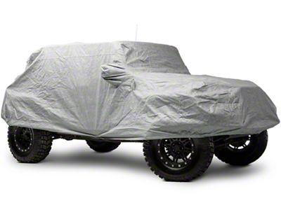 Smittybilt Full Climate Car Cover (07-18 Jeep Wrangler JK 4-Door)