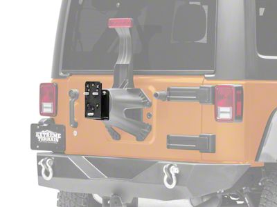 Smittybilt Tire Relocation Bracket (84-01 Jeep Cherokee XJ)