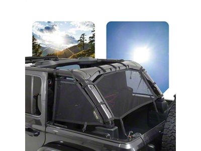 Smittybilt Cloak Mesh Sides and Rear (20-25 Jeep Gladiator JT)