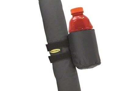 Smittybilt Roll Bar Mount; Drink Holder; Black