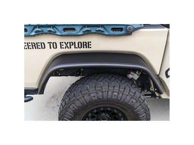 Smittybilt XRC Tubular Fender Flares; Rear (20-25 Jeep Gladiator JT)