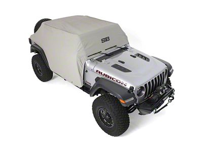 Smittybilt Cab Cover; Gray (18-25 Jeep Wrangler JL 4-Door)