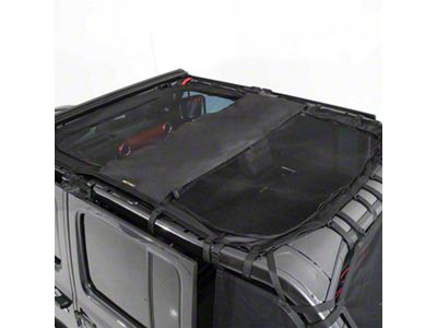 Smittybilt Extended Shade Top with Skylights (18-25 Jeep Wrangler JL 4-Door)