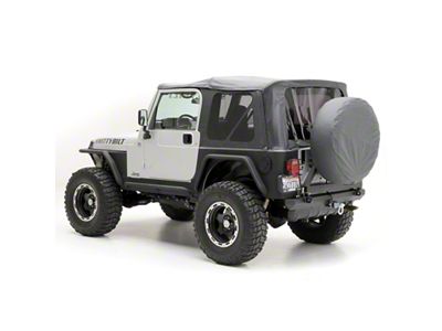 Smittybilt Replacement Soft Top with Tinted Windows; Black Diamond (97-06 Jeep Wrangler TJ, Excluding Unlimited)