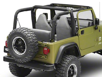 Smittybilt MOLLE Sport Bar Cover Kit (97-06 Jeep Wrangler TJ, Excluding Unlimited)