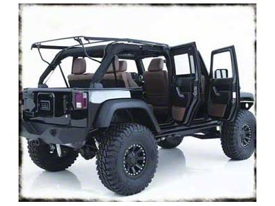 Smittybilt Soft Top - OE Style Hardware - Bow Assembly (07-18 Jeep Wrangler JK 4-Door)