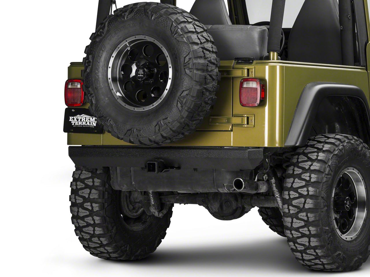 Smittybilt Jeep Wrangler SRC Classic Rock Crawler Rear Bumper 76750 (87