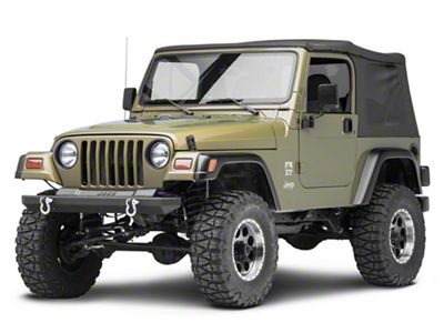 Smittybilt SRC Rock Crawler Classic Front Bumper with D-Rings (87-06 Jeep Wrangler YJ & TJ)
