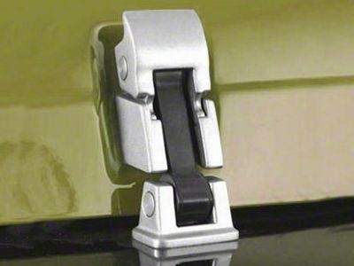 Smittybilt Stainless Steel Hood Catch Kit (97-06 Jeep Wrangler TJ)