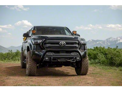 Smittybilt Hidden Winch Front Bumper; Textured Black (24-26 Tacoma)