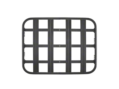 Smittybilt Defender Platform Roof Rack; 57-Inch x 43-Inch (Universal; Some Adaptation May Be Required)