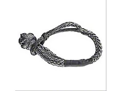 Smittybilt Power Recoil Shackle Rope; 1.750-Inch; Gray; 18-Ton Weight Rating