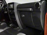 Smittybilt Vaulted Glove Box; Black (07-18 Jeep Wrangler JK)