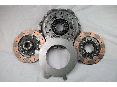 South Bend Clutch Stage 2 Drag Ceramic Clutch Kit; 21-Spline (20-25 3.6L Jeep Gladiator JT)