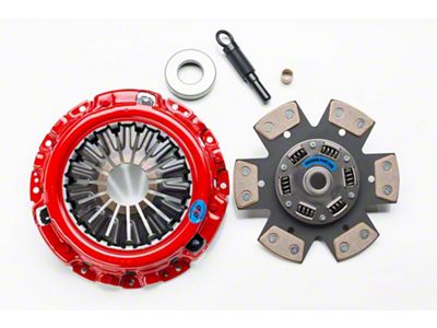 South Bend Clutch Stage 2 Drag Ceramic Clutch Kit; 10-Spline (89-92 4.0L Jeep Wrangler YJ)