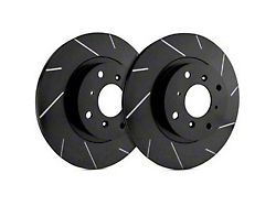 SP Performance Slotted Rotors with Black ZRC Coating; Rear Pair (20-25 Jeep Gladiator JT)