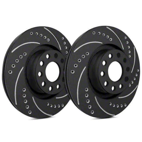 SP Performance Jeep Renegade CrossDrilled and Slotted Rotors with