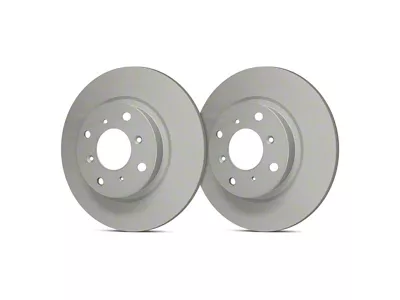 SP Performance Premium Rotors with Gray ZRC Coating; Front Pair (13-18 Jeep Wrangler JK w/ Heavy Duty Brakes)