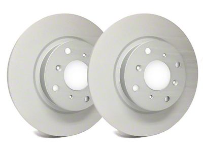 SP Performance Premium 5-Lug Rotors with Gray ZRC Coating; Front Pair (05-15 Tacoma)
