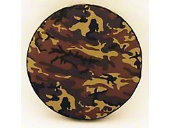 Spare Tire Cover; Camouflage (66-18 Jeep CJ5, CJ7, Wrangler YJ, TJ & JK)