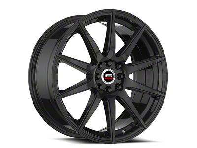 Spec-1 SP-51 Gloss Black 5-Lug Wheel; 17x7.5; 42mm Offset (21-25 Bronco Sport)