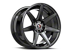 Spec-1 SP-73 Gloss Black 5-Lug Wheel; 17x7.5; 42mm Offset (21-26 Bronco Sport)