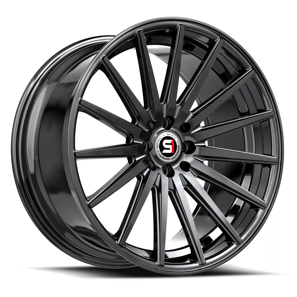 Spec-1 Jeep Cherokee SP-69 Gloss Black and Red Undercut Spec-1 Jeep Cherokee SP-69 Gloss Black and Red Undercut