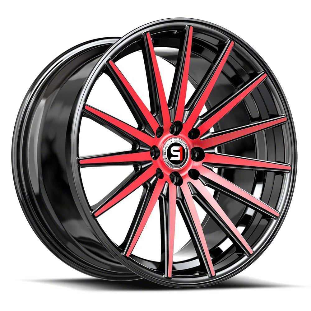 デイリーpdrc XF Offroad Jeep Grand Cherokee XF-238 Gloss Black and Red