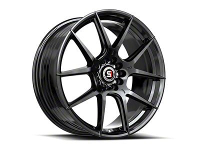 Spec-1 SP-71 Gloss Black Wheel; 18x8; 38mm Offset (97-06 Jeep Wrangler TJ)