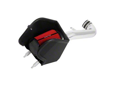 Spectre Performance Cold Air Intake with Red Filter; Polished (20-25 3.6L Jeep Gladiator JT)