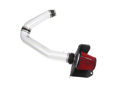 Spectre Performance Cold Air Intake with Red Filter; Polished (11-15 3.6L Jeep Grand Cherokee WK2)