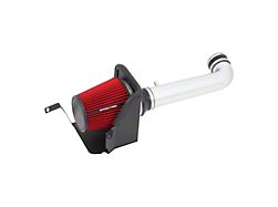 Spectre Performance Cold Air Intake with Red Filter; Polished (12-18 3.6L Jeep Wrangler JK)