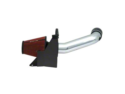 Spectre Performance Cold Air Intake with Red Filter; Polished (07-11 3.8L Jeep Wrangler JK)