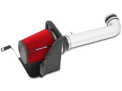 Spectre Performance Cold Air Intake; Polished (12-18 3.6L Jeep Wrangler JK)