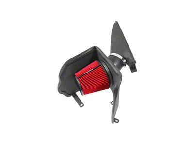 Spectre Performance Cold Air Intake with Red Filter; Black (12-15 4.0L Tacoma)