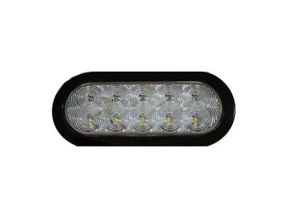 Speed Demon Lights 6-Inch DOT/SAE LED Marker Light; Clear (Universal; Some Adaptation May Be Required)
