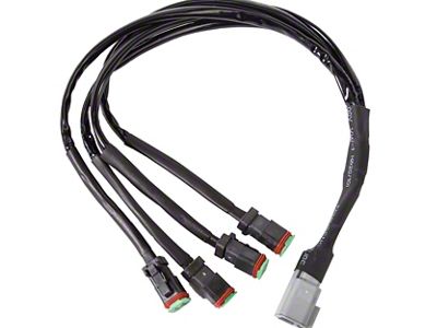 Speed Demon Lights Harness Splitter; AMP to Deutsch