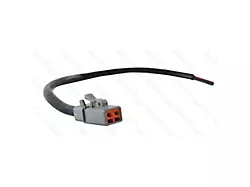 Speed Demon Lights AMP Connector; Harness End