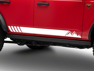 SEC10 Mountain Rocker Stripes: White (21-25 Bronco)