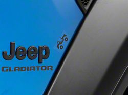 SpeedForm Rollover Decal; Gloss Black (Universal; Some Adaptation May Be Required)