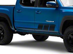 SEC10 Side Stripes; Gloss Black (05-26 Tacoma)