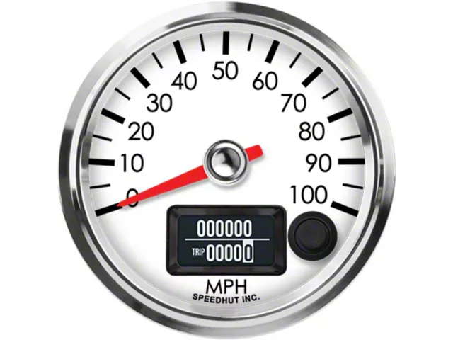 Speedhut Universal XT Legacy Series 2-5/8-Inch GPS Speedometer; 100 MPH ...