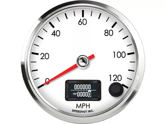 Three Wheel Speedometer Speedhut Universal XT Legacy Series 3-3/8-Inch Programmable Speedometer ...