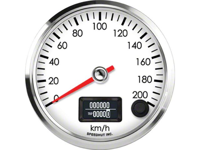 Fedex Speedometer Speedhut Universal XT Legacy Series 3-3/8-Inch Programmable Speedometer ...