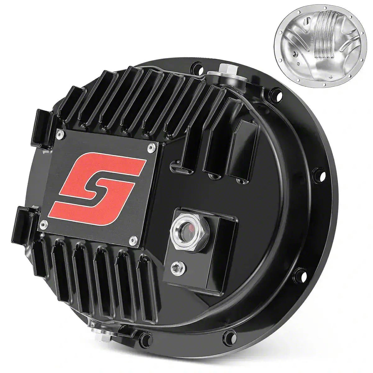 Sun Engine For Track Machine Spelab Cast Aluminum Rear Differential Cover; Dana 35; Black (93-04 ...