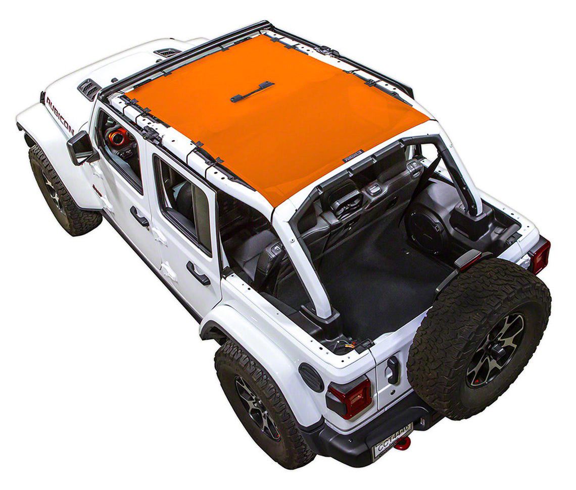 SpiderWeb Shade Full ShadeTop; Orange SWS-SHDTOP-01-JL4D-ORG (18-26 ...