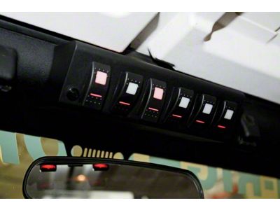 sPOD SourceLT with LED Switch Panel; Blue (09-18 Jeep Wrangler JK)