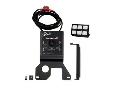 sPOD SourceLT Mini6 Vehicle Specific Kit (21-25 Jeep Wrangler JL Rubicon 392)